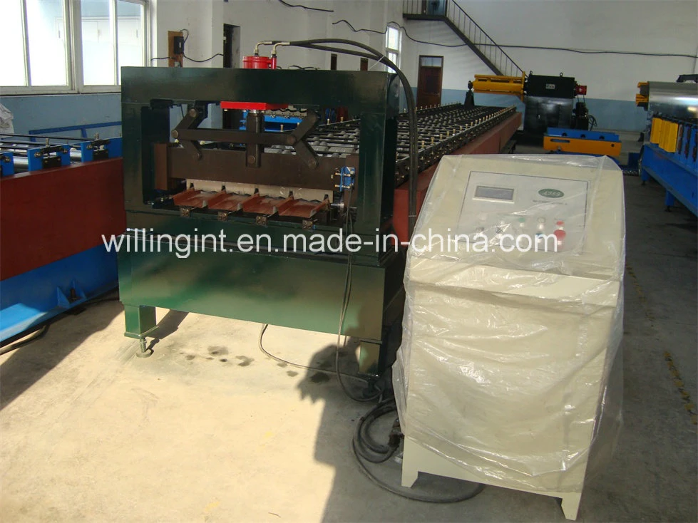 Ce Trapezoid Wall Roll Forming Machine Roof Rollformer